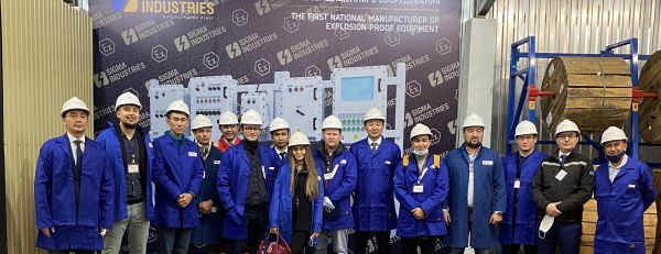 SIGMA INDUSTRIES WELCOMED REPRESENTATIVES OF TCO, KPO and NCOC