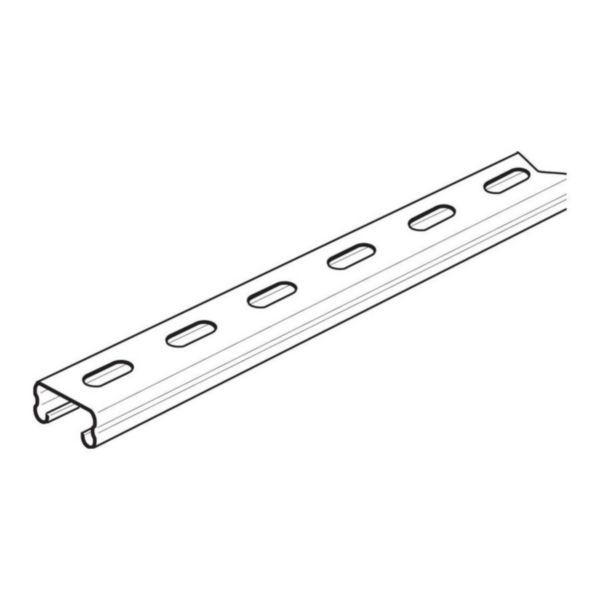 Legrand | SC2133M | Swiftrack Pre-Galvanised Steel Light Gauge Slotted Channel 41mm x 21mm x 3m Length