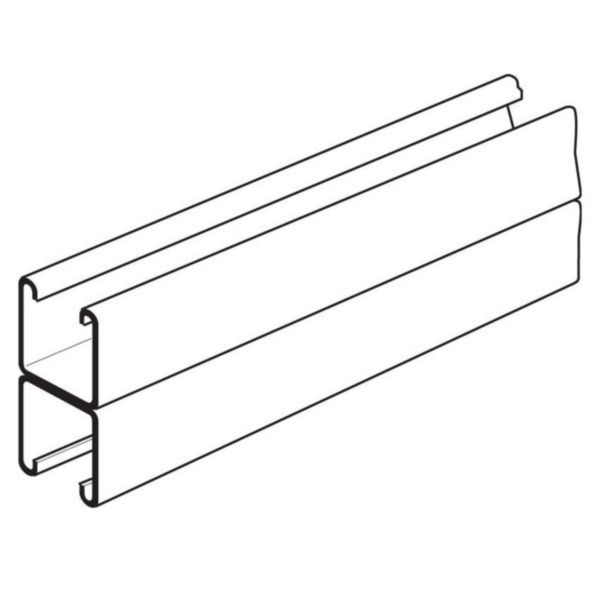 Legrand | SC4016M | Swiftrack Pre-Galvanised Steel Back-To-Back Channel 41mm x 83mm x 6m Length